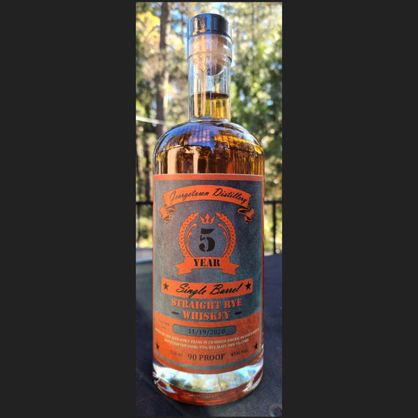 5 Year Rye Whiskey